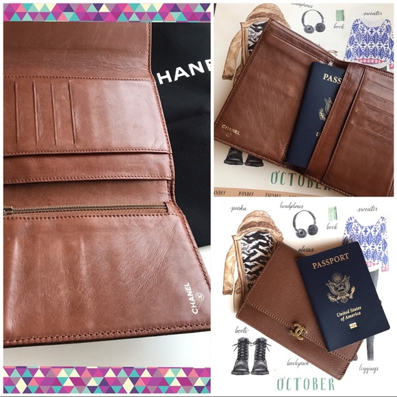 Chanel Trifold Travel Wallet - Picture 5 of 8